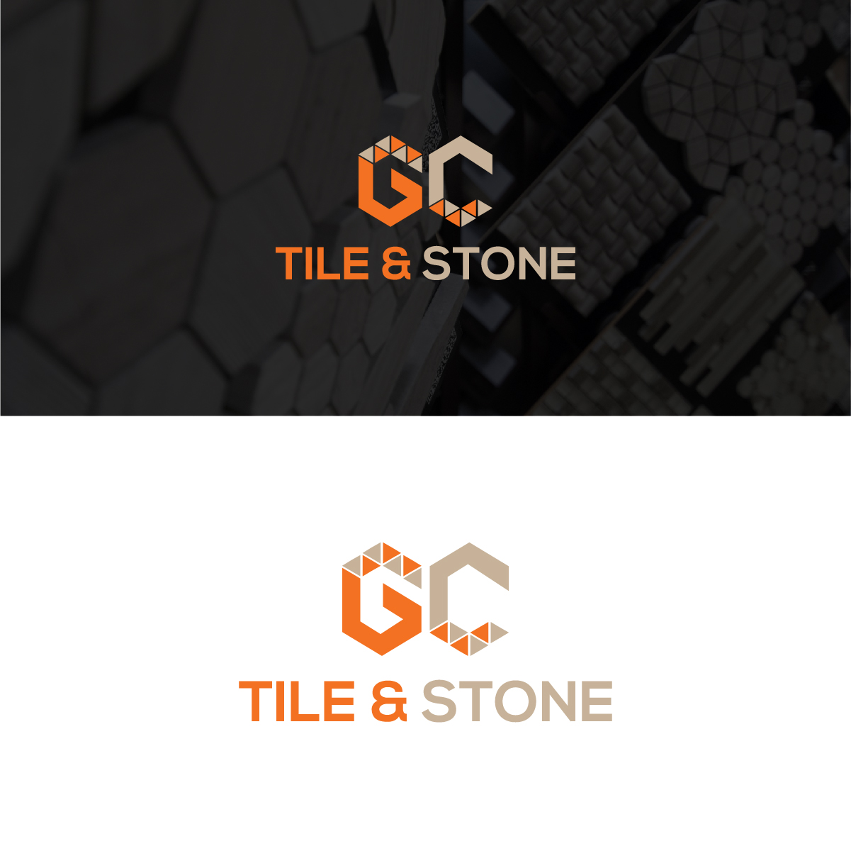 Logo Design by Deziners Zone for GC Tile and Stone  | Design #22740237
