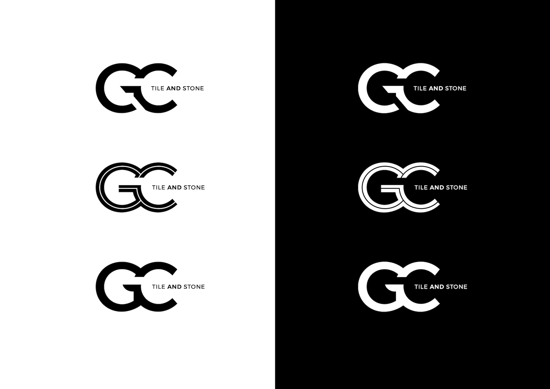 Logo-Design von christianpoetoe für GC Tile and Stone  | Design #22763136