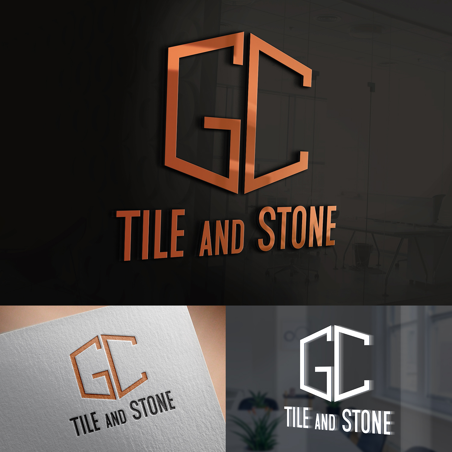Logo-Design von GRAFFYC für GC Tile and Stone  | Design #22735643