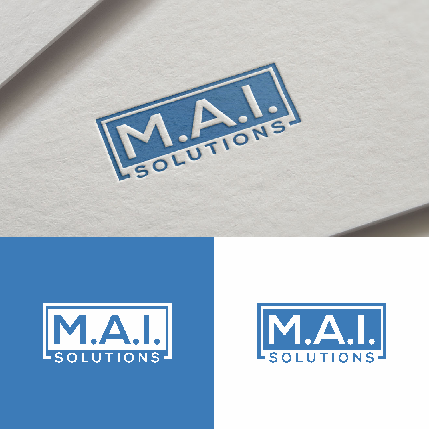 Logo-Design von saher khan 2 für M.A.I. Solutions | Design #22735525