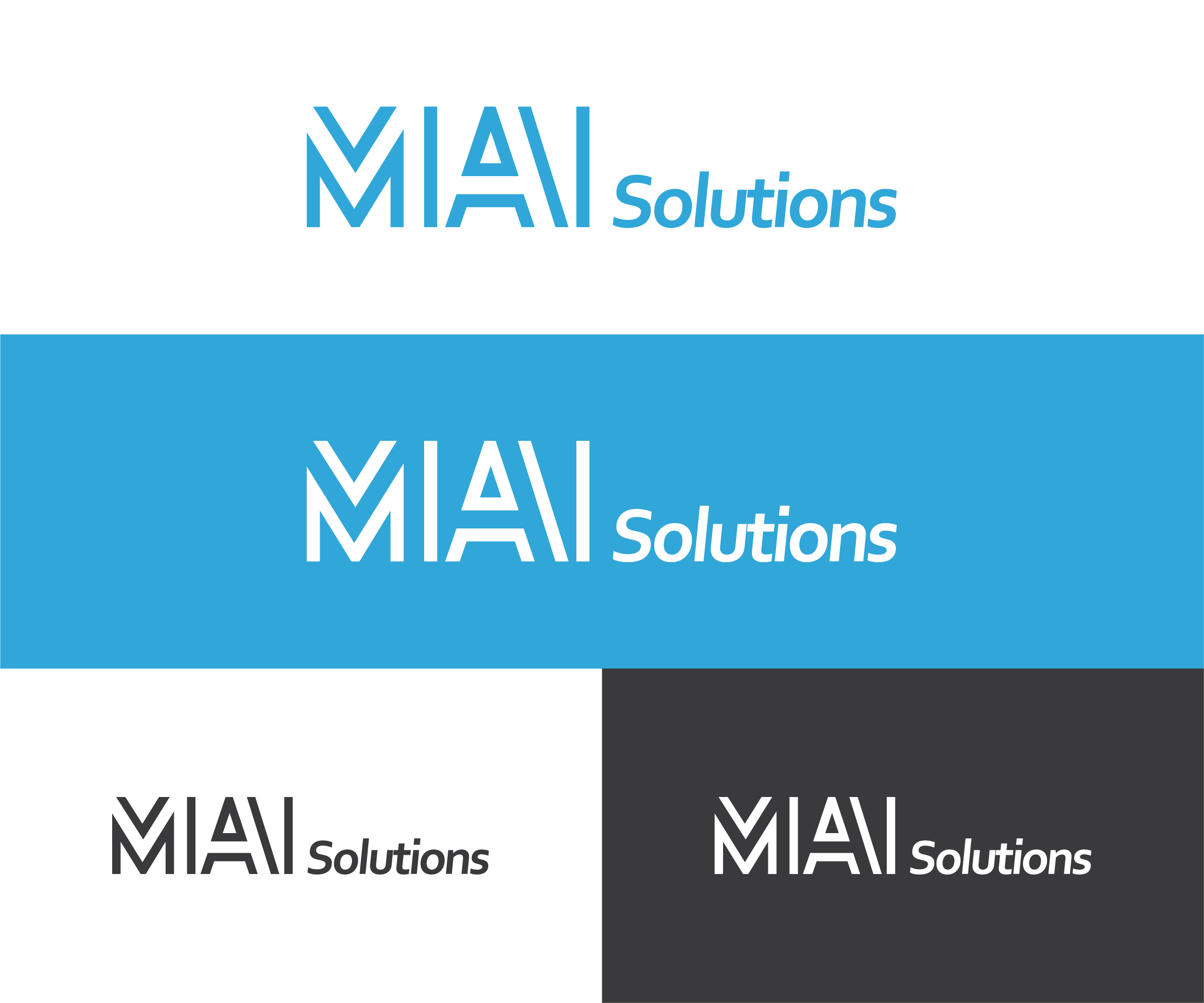 Logo Design by afnan advertising for M.A.I. Solutions | Design #22834721