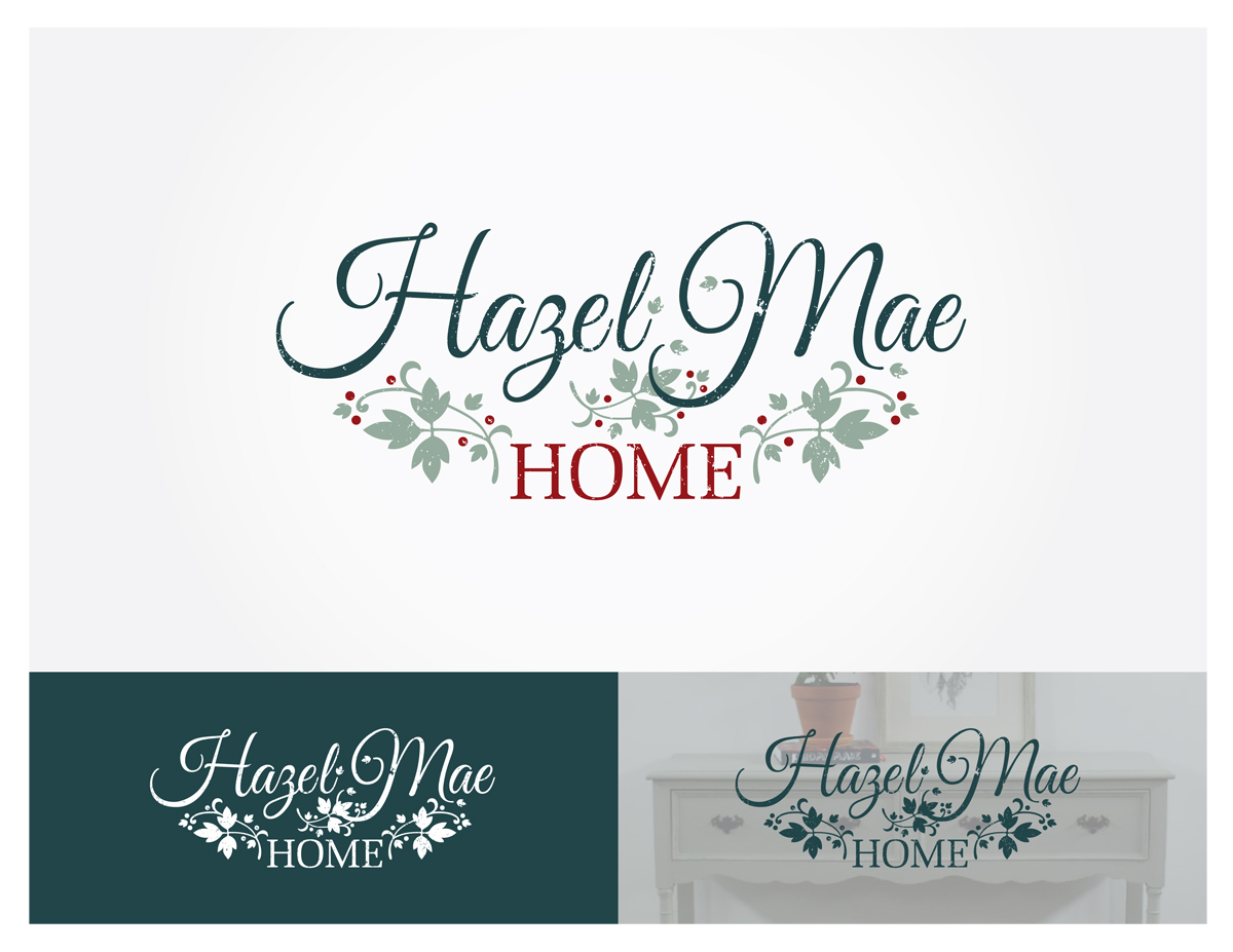 Logo Design by Ronald Stevens CGD for Hazel Mae Home | Design #3016636