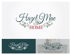 Logo Design by Ronald Stevens CGD for Hazel Mae Home | Design: #3016636
