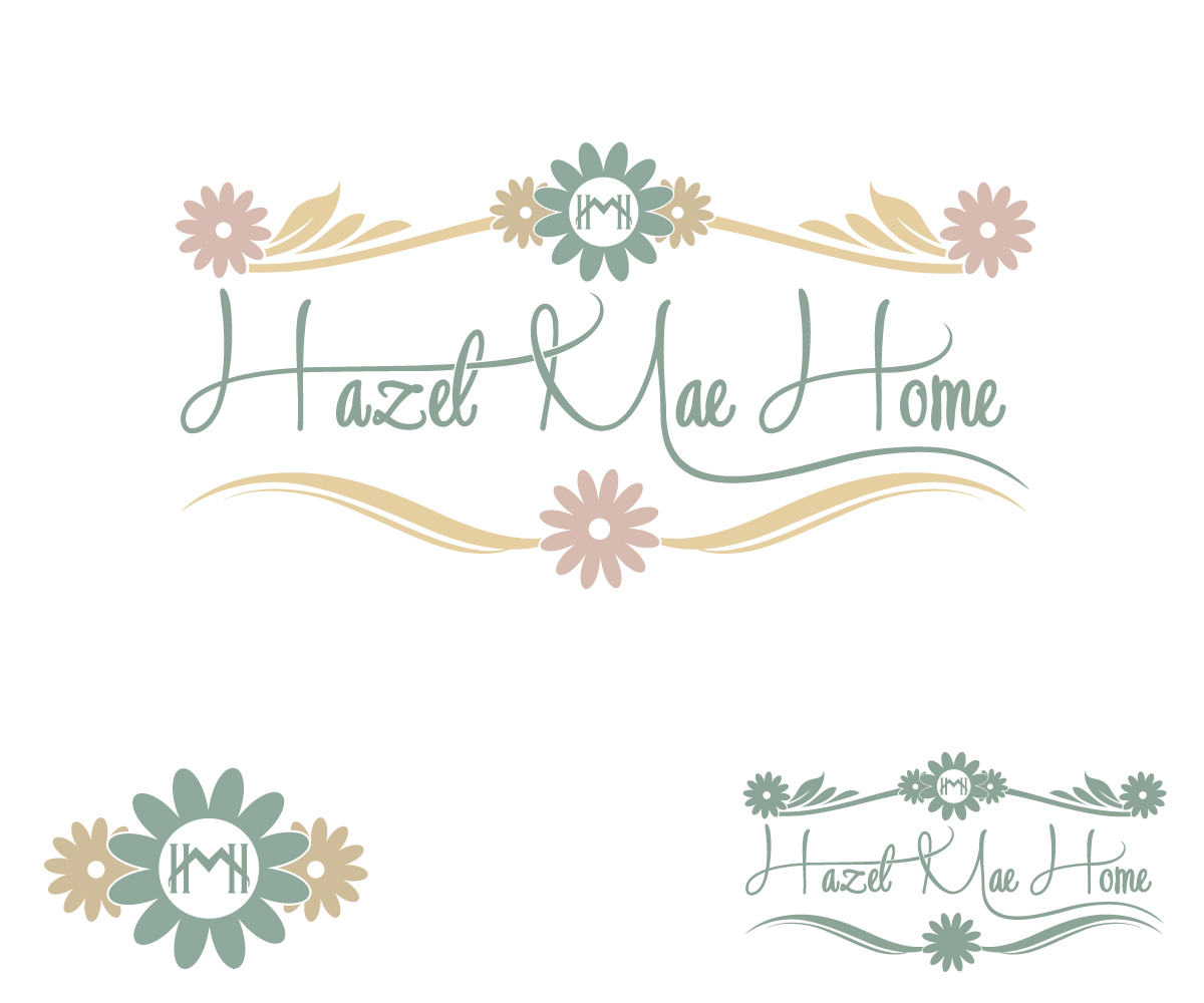 Logo Design by RixSenzations for Hazel Mae Home | Design #2974921