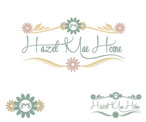 Logo Design by RixSenzations for Hazel Mae Home | Design: #2974921
