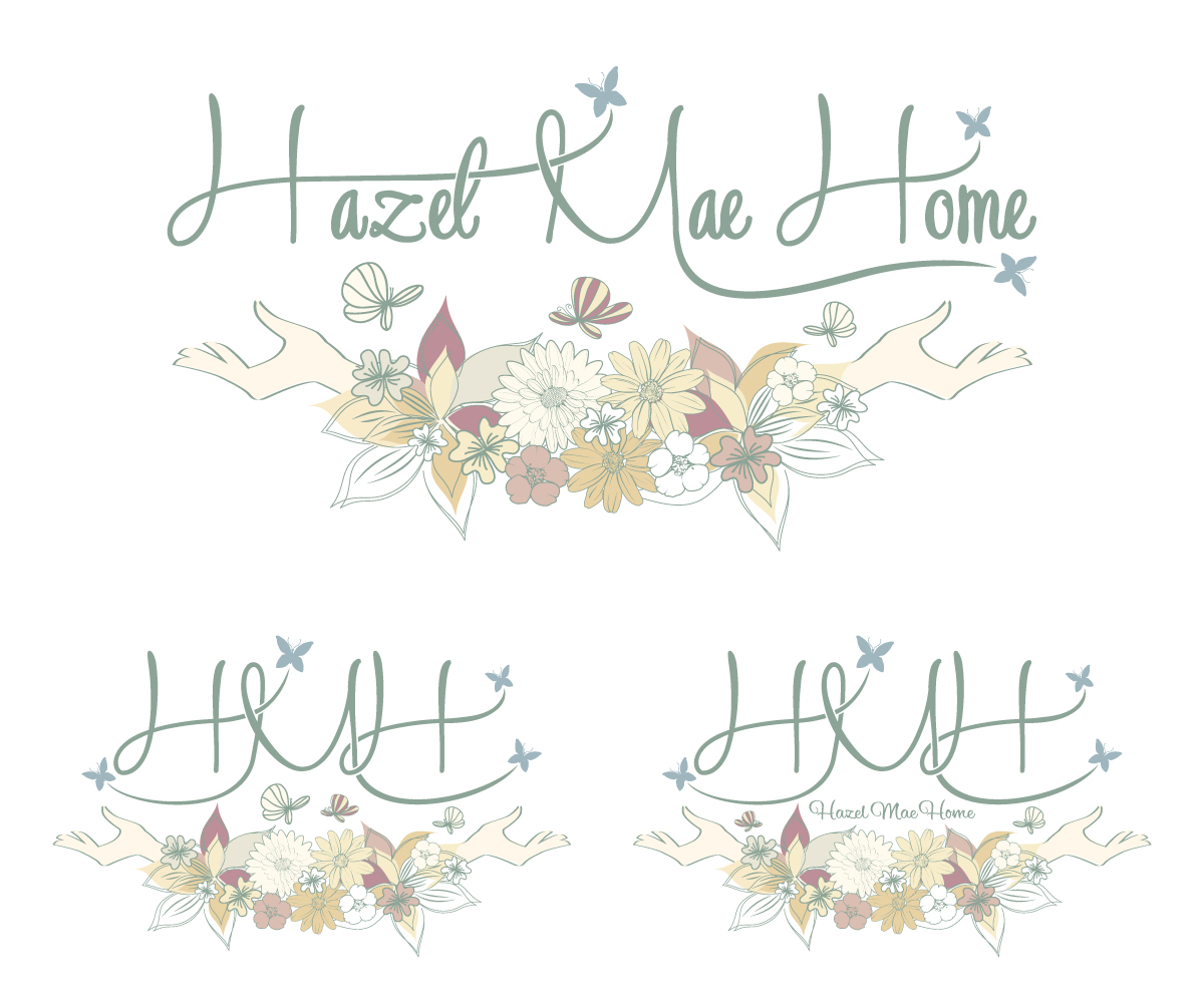 Logo-Design von RixSenzations für Hazel Mae Home | Design #2980212