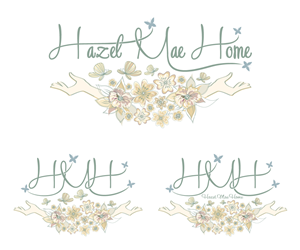 Logo Design by RixSenzations for Hazel Mae Home | Design: #2981430