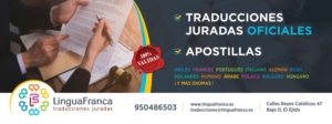 Werbetafel-Design von D Creative für LINGUA FRANCA TRADUCCIONES JURADAS | Design: #22839048