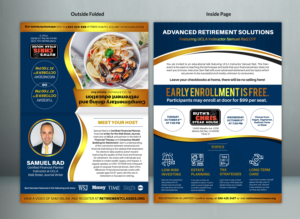 Financial Retirement Seminar Mailer | Design de Flyer par SAI DESIGNS