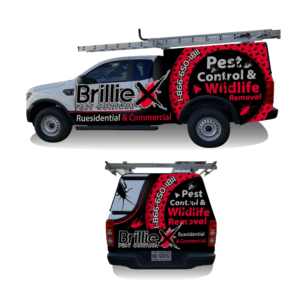 Truck wrap design for Pest Control company | Diseño de Rotulación de Vehículo por Kira Graphics
