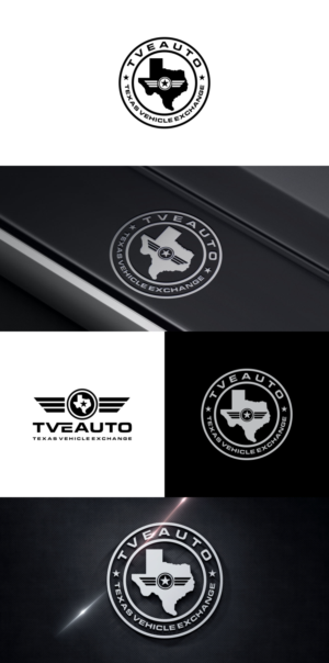 TVEAUTO or Texas Vehicle Exchange or TVE Custom Jeeps  | Logo Design by fatiyadesign