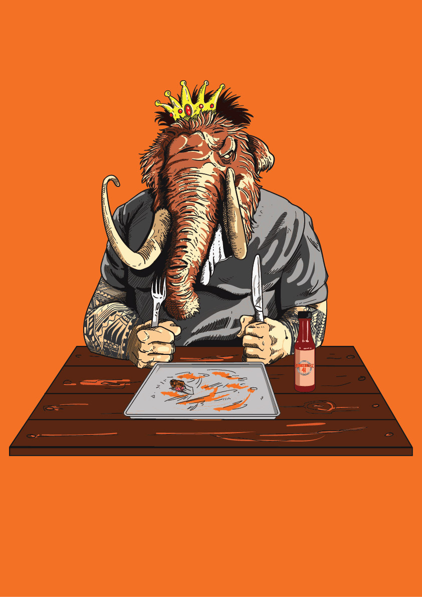 T-shirt Design by Notoasto for Smokehouse 41 | Design #22767801