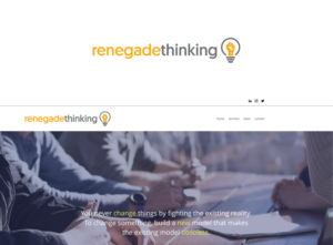 Diseño de Logo por The Marble Peach para RenegadeThinking | Diseño: #22823842