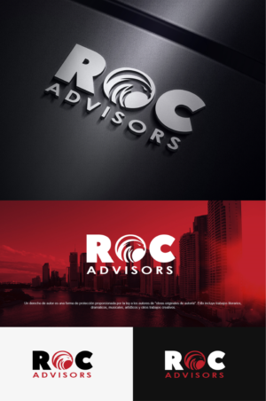 ROC Advisors  | Diseño de Logo por saifysyed Studio