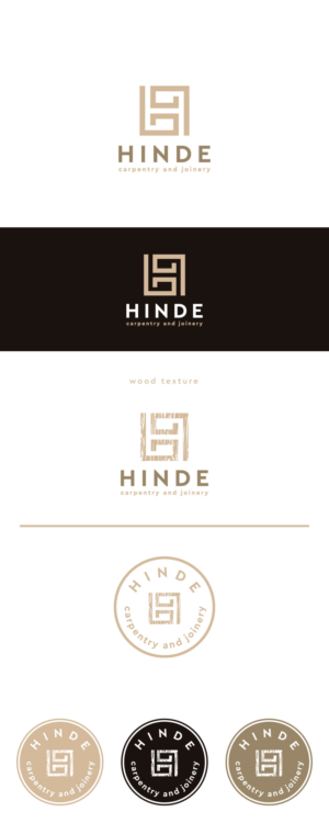 HINDE carpentry and joinery | Logo Design by macadesign