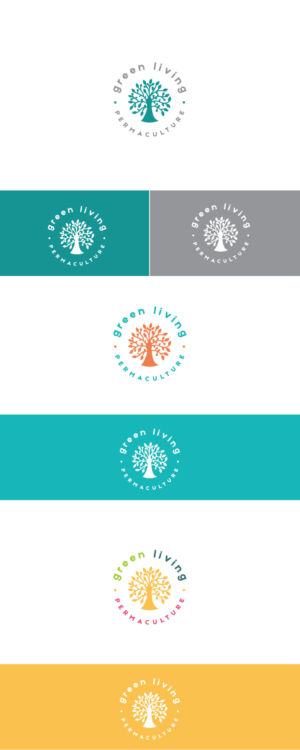 Green Living Permaculture | Logo Design by macadesign