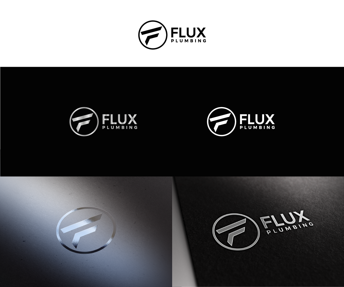 Diseño de Logo por Vetroff para Flux Plumbing Ltd | Diseño #22780578