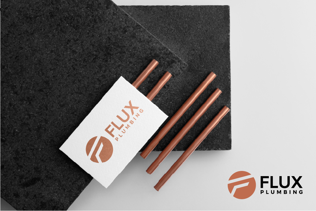 Diseño de Logo por Vetroff para Flux Plumbing Ltd | Diseño #22844603