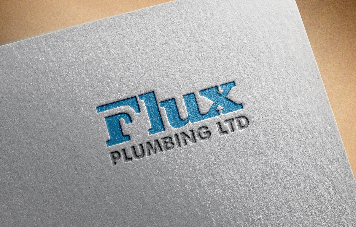 Logo Design by rastf2day for Flux Plumbing Ltd | Design #22752980