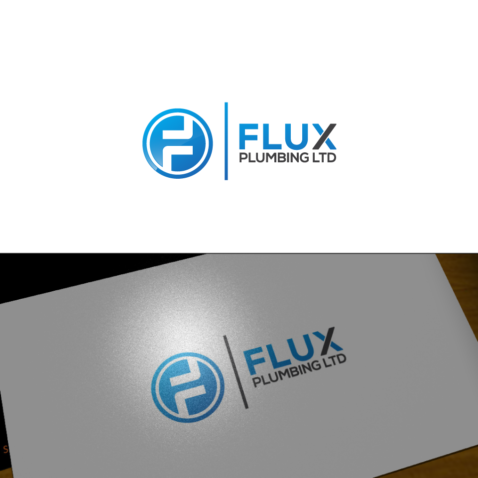 Logo Design by shohidul for Flux Plumbing Ltd | Design #22806800