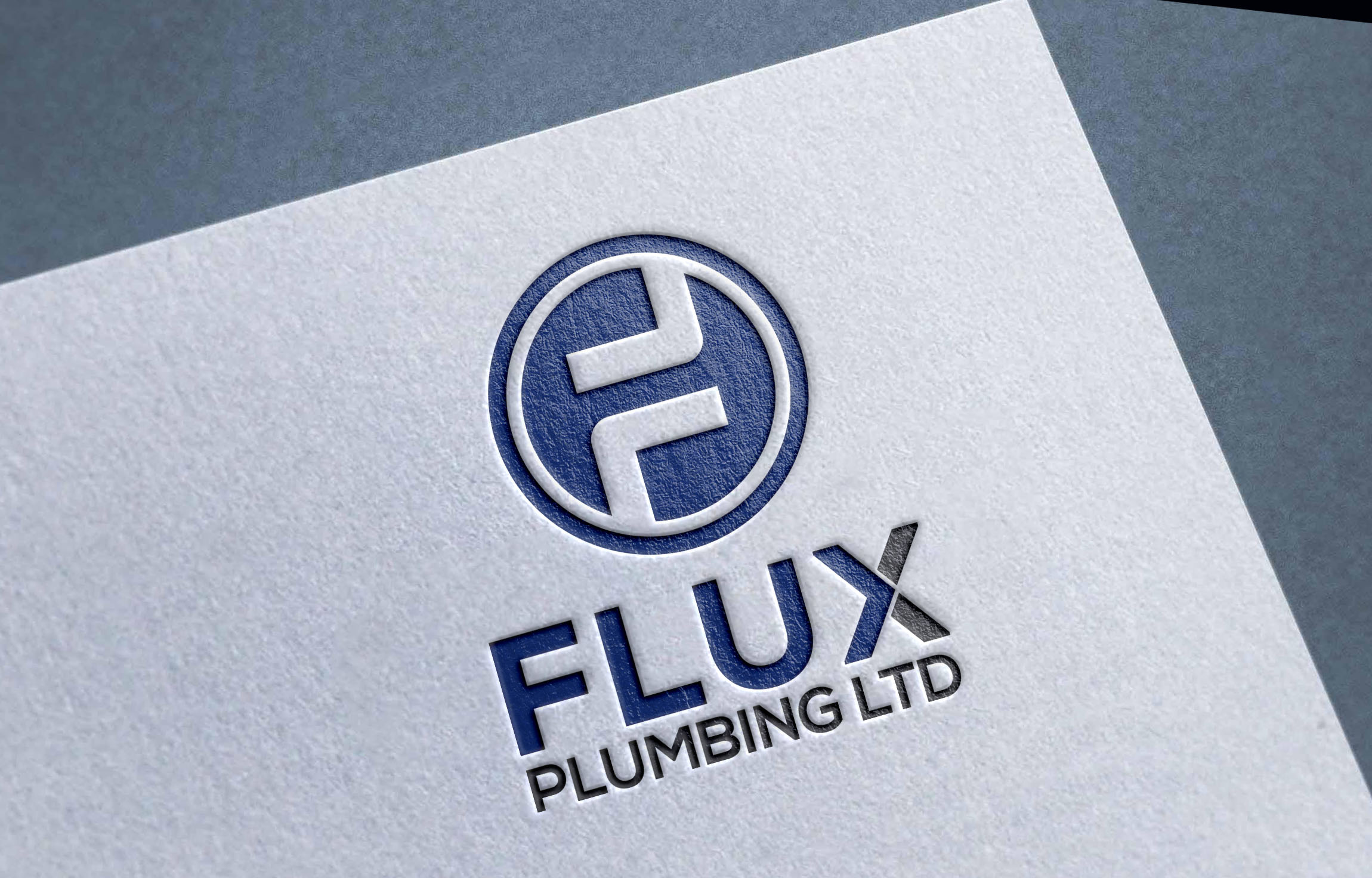 Diseño de Logo por shohidul para Flux Plumbing Ltd | Diseño #22875794