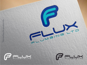Flux Plumbing Ltd | Diseño de Logo por Atvento Graphics