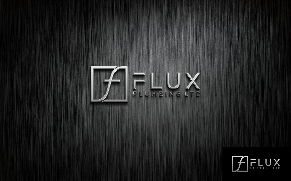Logo Design by piksel for Flux Plumbing Ltd | Design #22743386