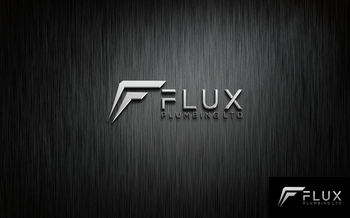 Logo Design by piksel for Flux Plumbing Ltd | Design #22743388