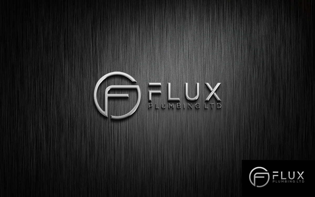Logo Design by piksel for Flux Plumbing Ltd | Design #22743390