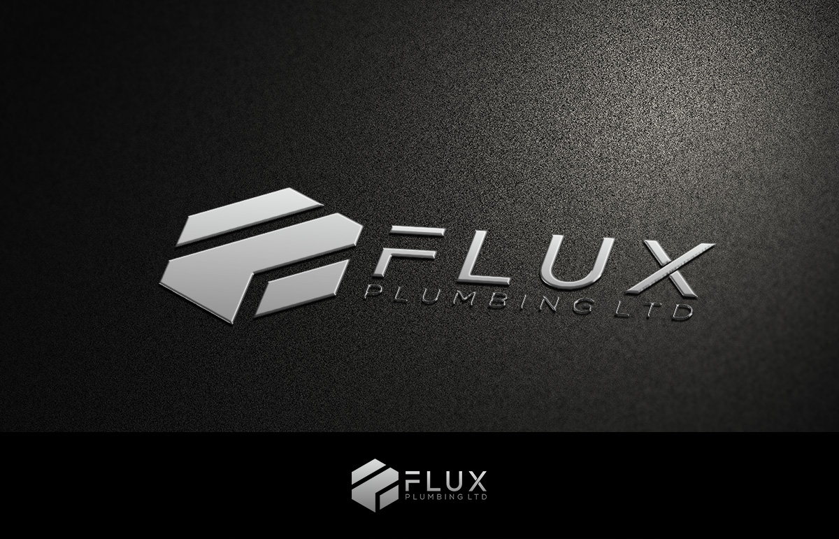 Logo Design by piksel for Flux Plumbing Ltd | Design #22743395