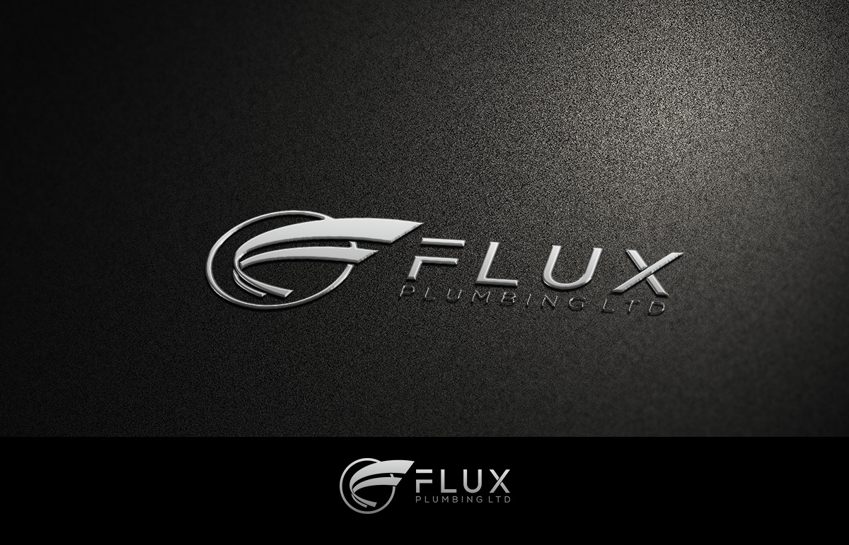 Logo Design by piksel for Flux Plumbing Ltd | Design #22743397