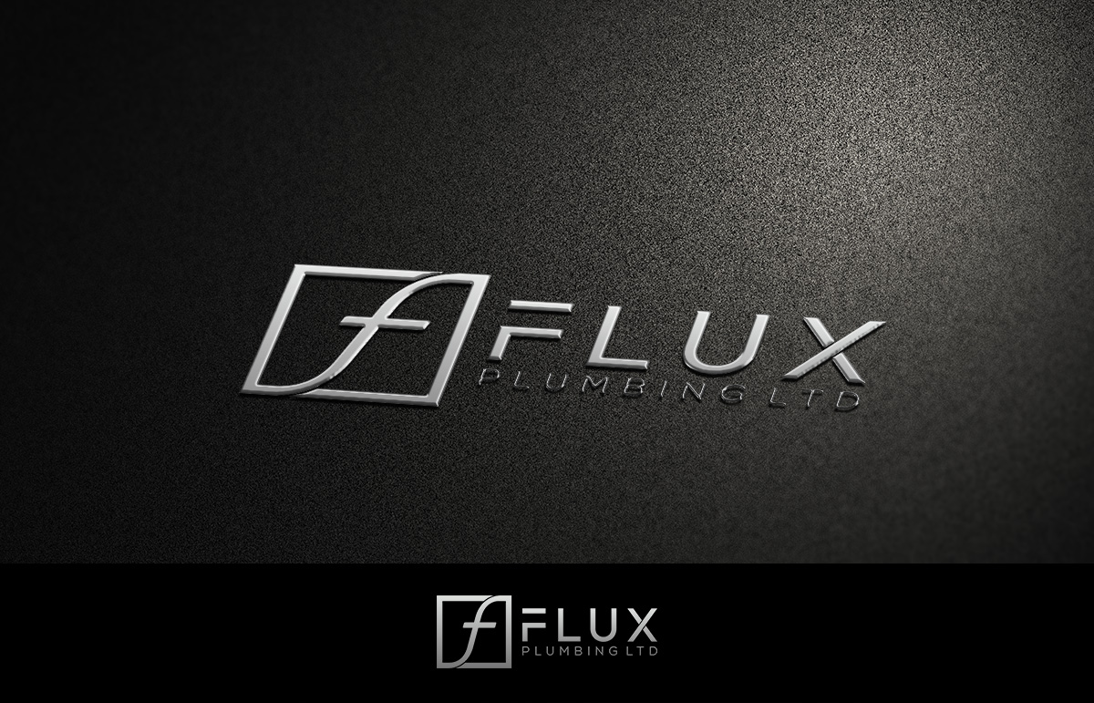 Logo Design by piksel for Flux Plumbing Ltd | Design #22743398