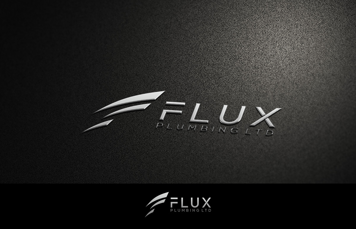 Logo Design by piksel for Flux Plumbing Ltd | Design #22743399