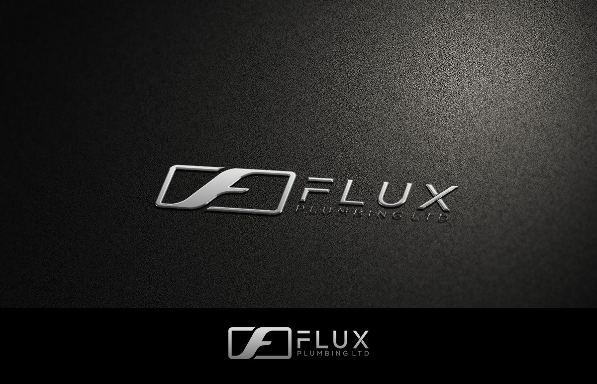 Logo Design by piksel for Flux Plumbing Ltd | Design #22743402