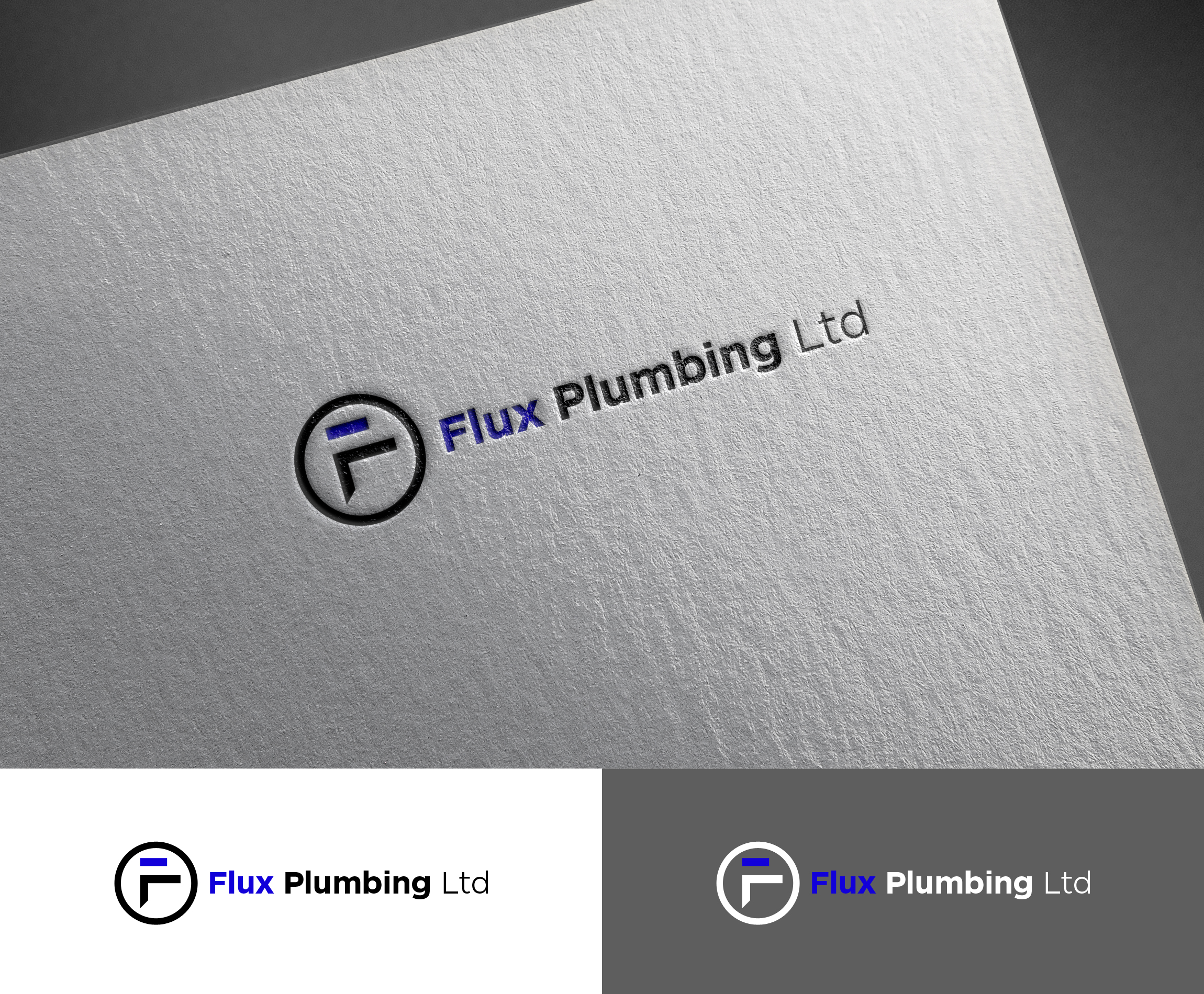 Diseño de Logo por DiLion para Flux Plumbing Ltd | Diseño #22746104