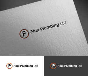 Diseño de Logo por DiLion para Flux Plumbing Ltd | Diseño: #22798623