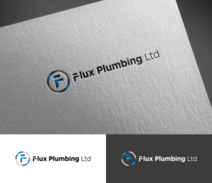 Diseño de Logo por DiLion para Flux Plumbing Ltd | Diseño: #22798639
