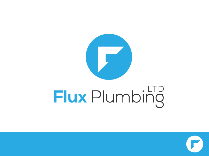 Logo Design by redwanhossain for Flux Plumbing Ltd | Design #22748571