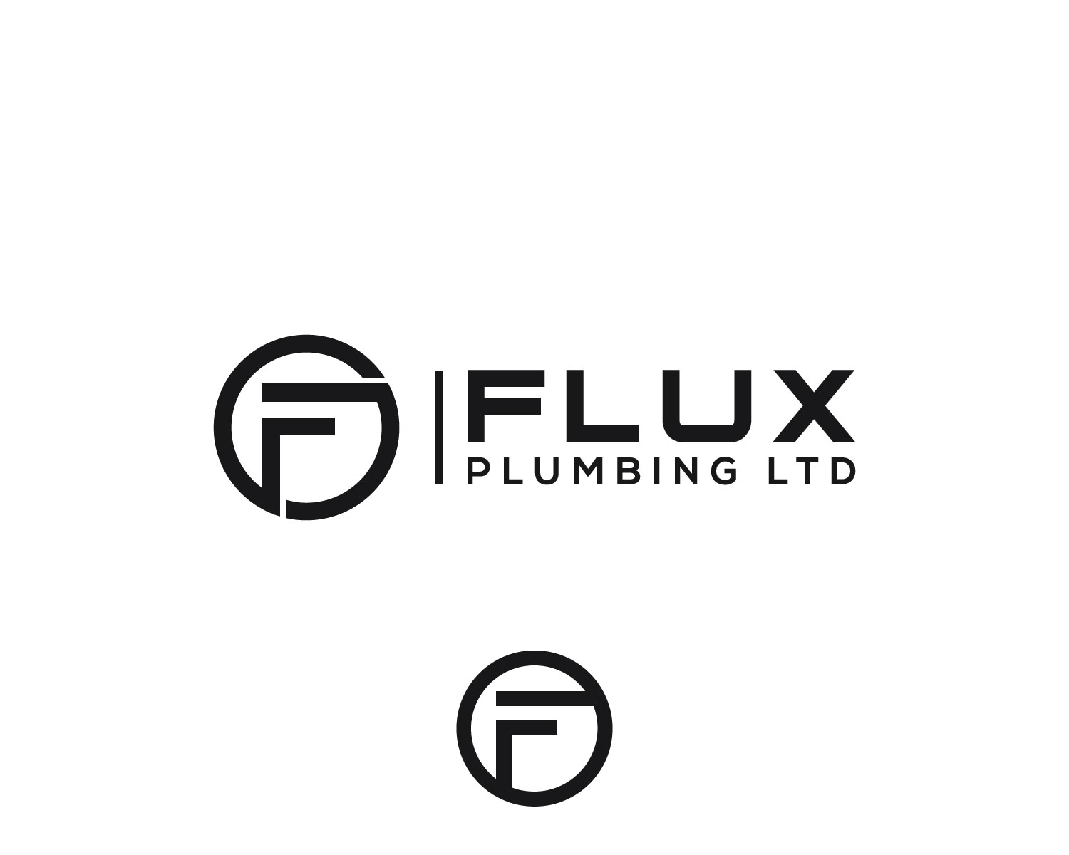 Diseño de Logo por MAWBM para Flux Plumbing Ltd | Diseño #22782558