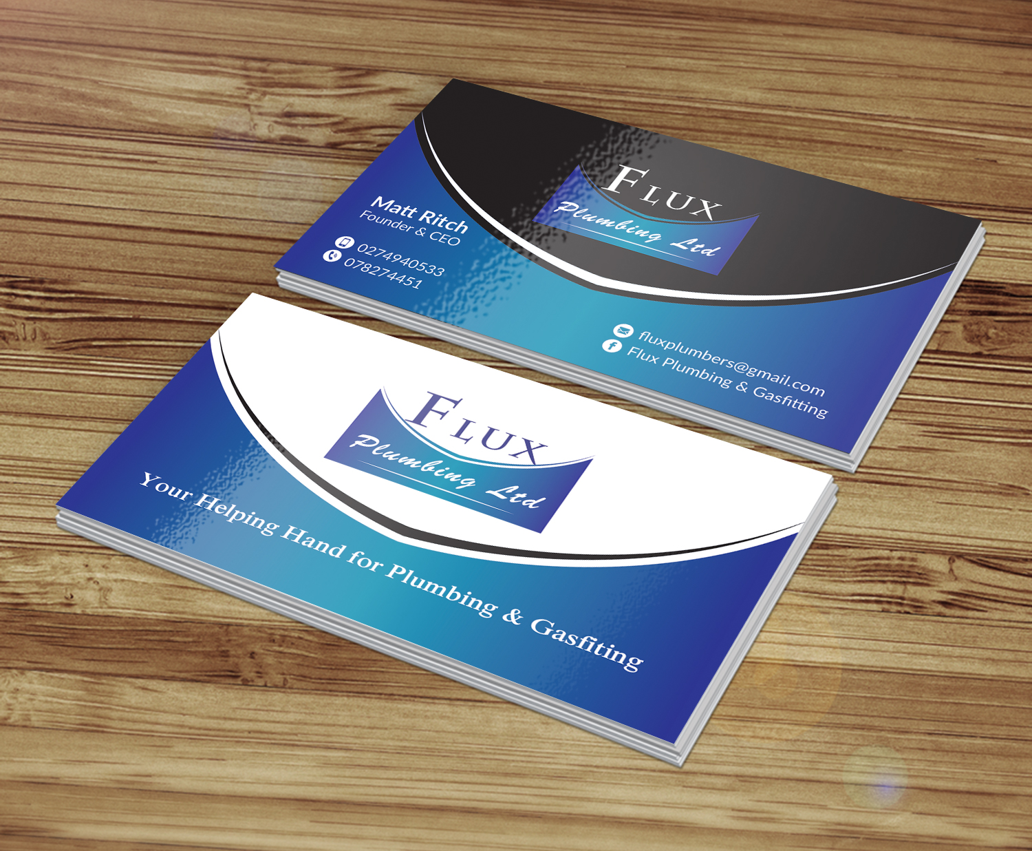 Logo Design by asmhasan13 for Flux Plumbing Ltd | Design #22753793