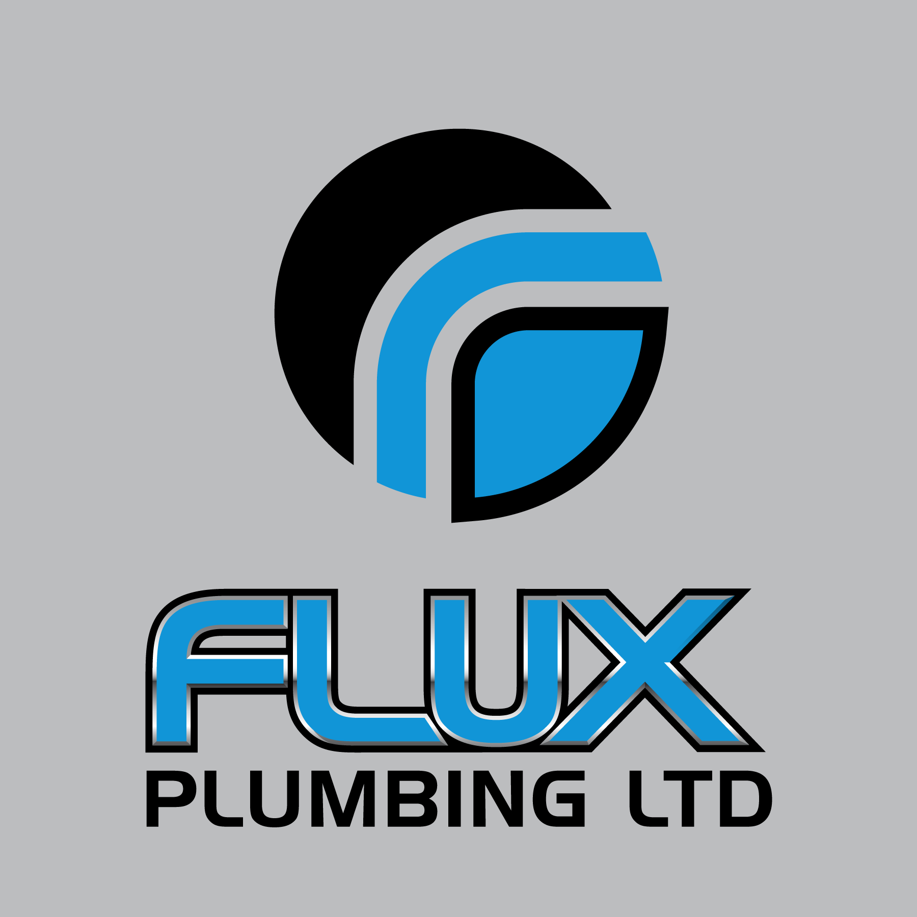 Logo Design by contajus for Flux Plumbing Ltd | Design #22794860
