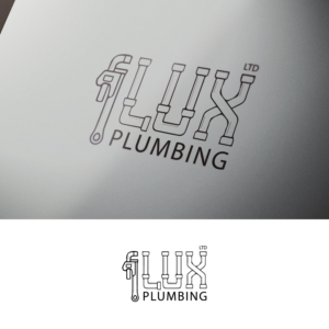 Diseño de Logo por Maxo-Biz para Flux Plumbing Ltd | Diseño: #22771577