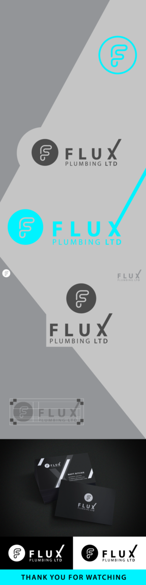 Diseño de Logo por faouzibouyattar para Flux Plumbing Ltd | Diseño: #22743722