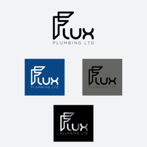 Diseño de Logo por jaimechanics 2 para Flux Plumbing Ltd | Diseño: #22773831
