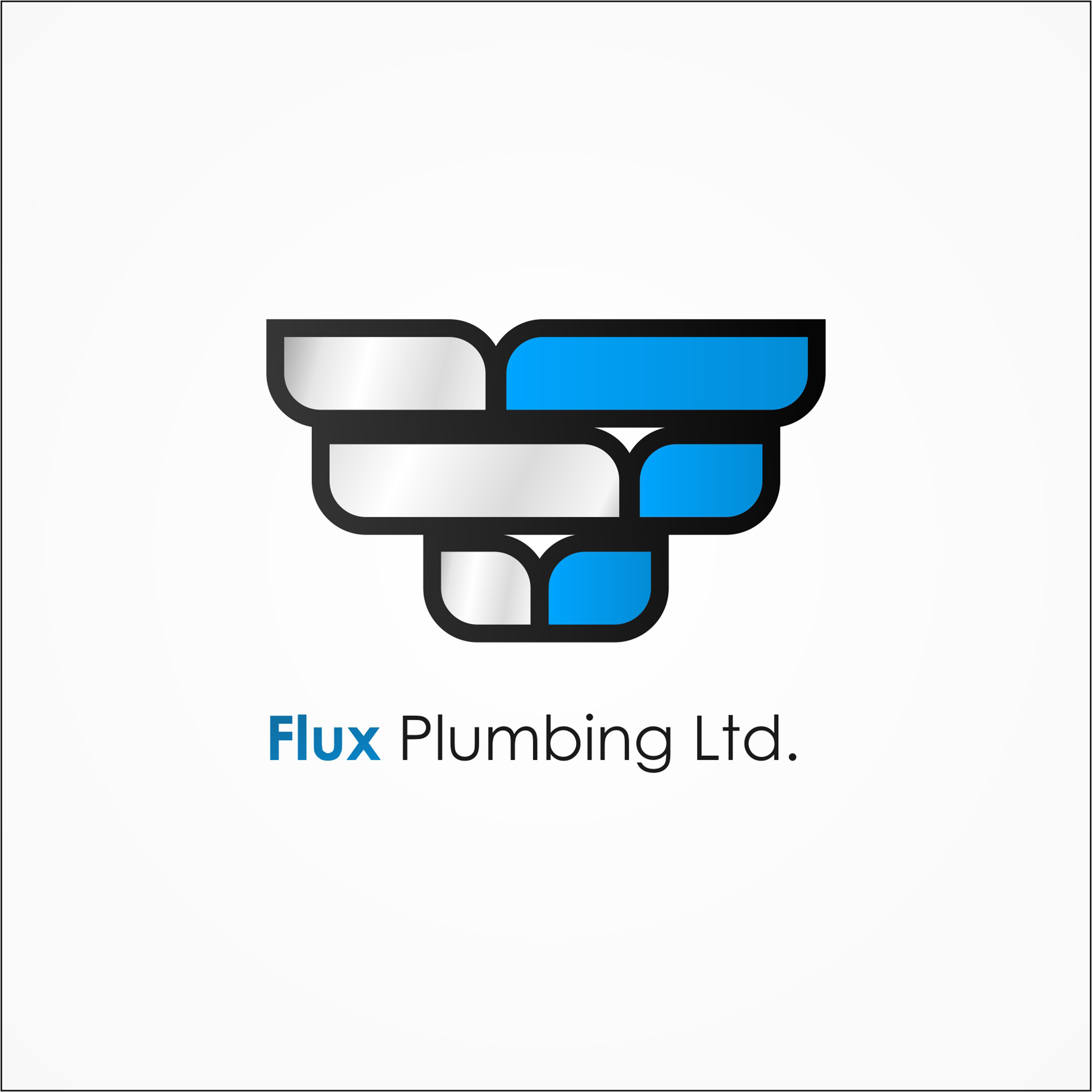 Logo Design by Anugrah Rizky Putra for Flux Plumbing Ltd | Design #22754004