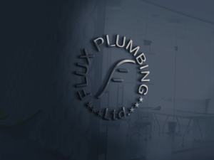 Logo Design by Khalilur Rahman 3 for Flux Plumbing Ltd | Design: #22753887