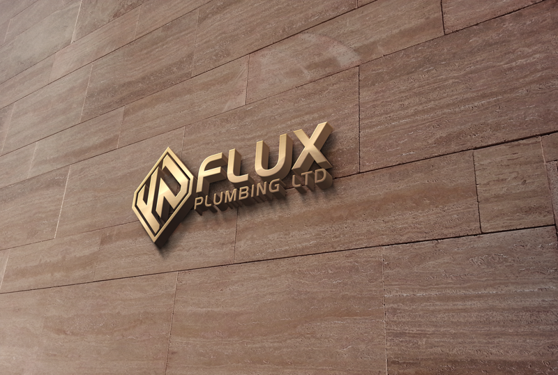 Diseño de Logo por AhadA para Flux Plumbing Ltd | Diseño #22745366
