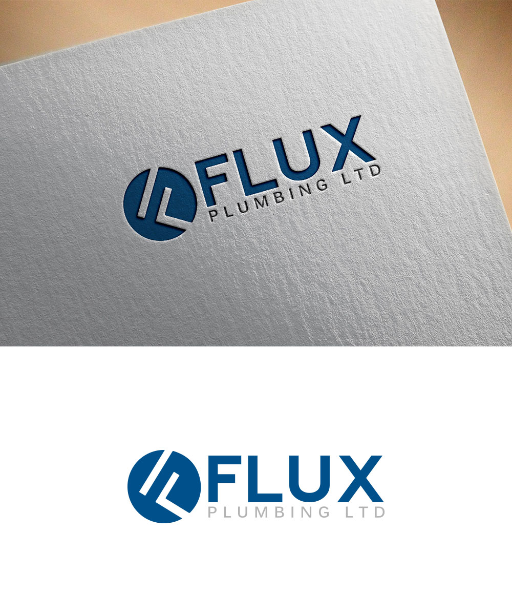 Diseño de Logo por Aliqa Design para Flux Plumbing Ltd | Diseño #22745677
