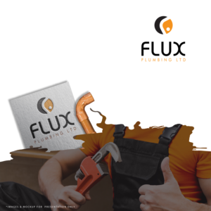 Diseño de Logo por mehbub N para Flux Plumbing Ltd | Diseño: #22762380