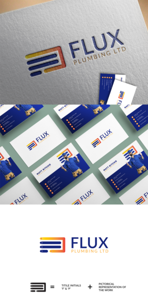 Diseño de Logo por mehbub N para Flux Plumbing Ltd | Diseño: #22800044